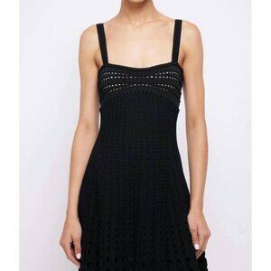 JONATHAN SIMKHAI  franklin mini dress in black-Small